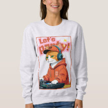 Lets Party With Orange Cat 