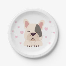 Lets Pawty Paper Plate Puppy Birthday Party Decor