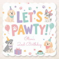 Let's Pawty Puppy Dog Theme Birthday Party