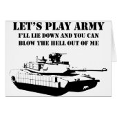 Let's Play Army (Front Horizontal)