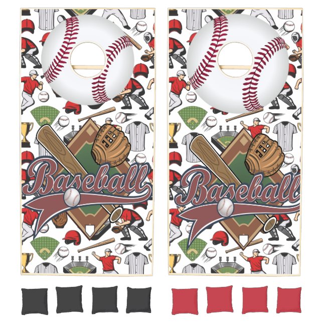 Let's Play Baseball Cornhole Set (Set)