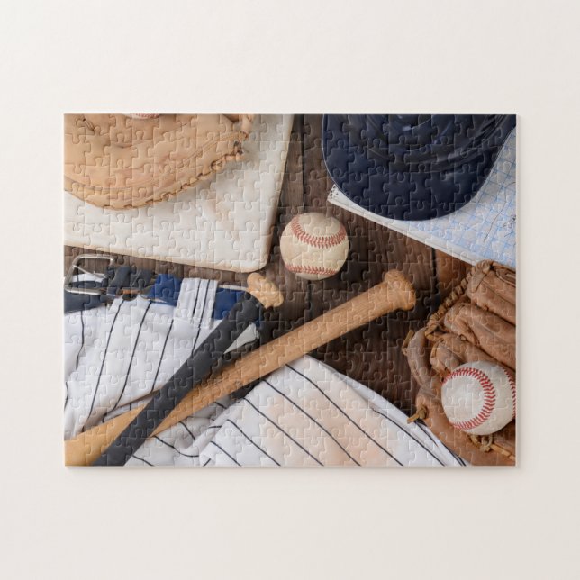 Let's Play Baseball Jigsaw Puzzle (Horizontal)