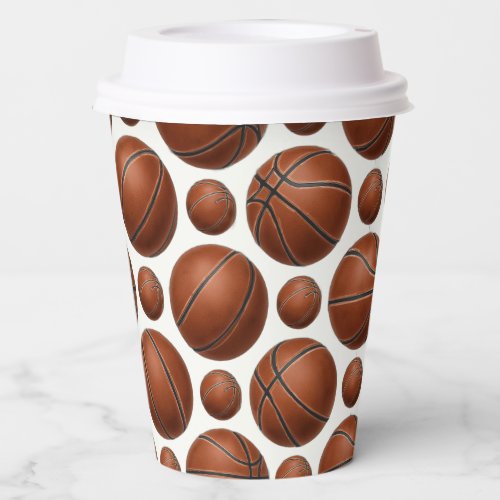 Let's Play Basketball  Paper Cups