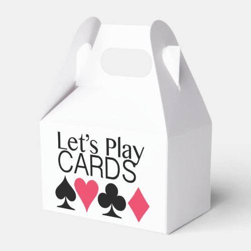 Lets Play Cards Gift Box