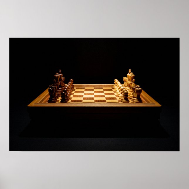 Let's Play Chess Poster (Front)