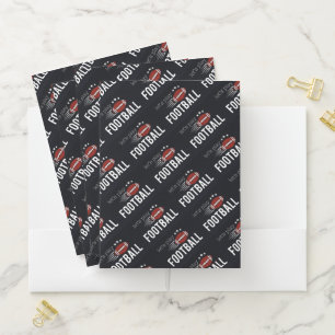 Lets Play Football Pocket Folder