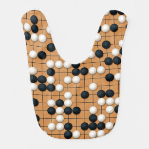 Lets Play Go Baby Bib
