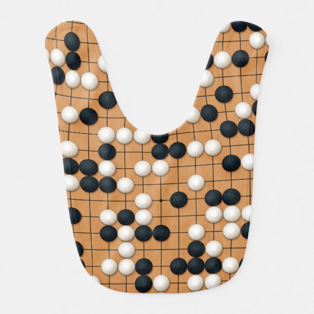 Lets Play Go Baby Bib (Front)