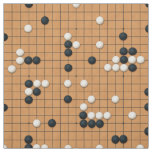 Let's Play Go (small scale) Fabric