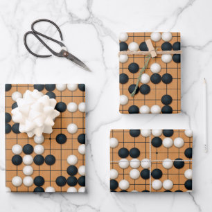 Let's Play Go Wrapping Paper Sheets