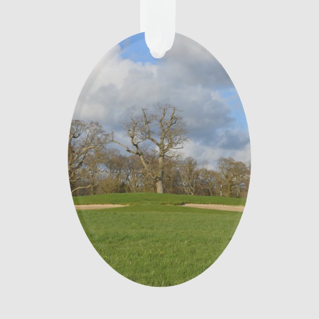 Let's Play Golf Ornament (Front)