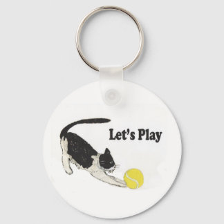 Let's Play Keychain