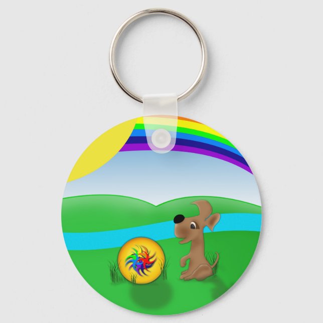 Let's Play   Keychain (Front)