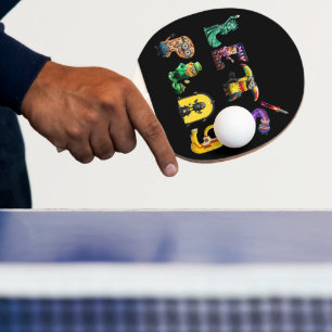 Let's Play Ping Pong Paddle