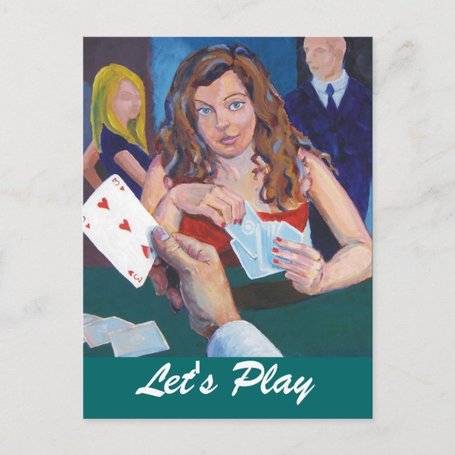 Let's play postcard (Front)