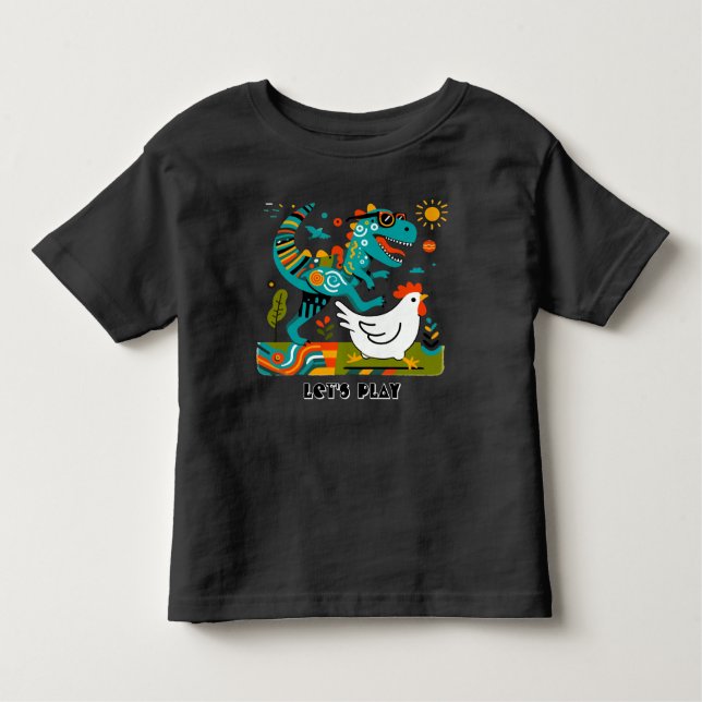 LET'S PLAY TODDLER T-SHIRT (Front)