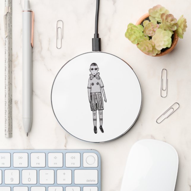 Let's play your games, baby! wireless charger  (Desk)