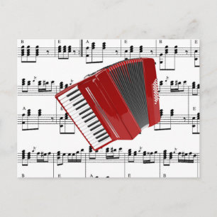 Let's Polka Postcard