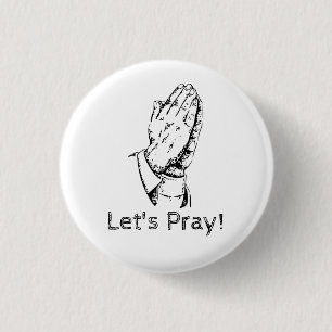 Let's Pray Button