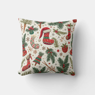 Let's present a wonderful Christmas! Throw Pillow