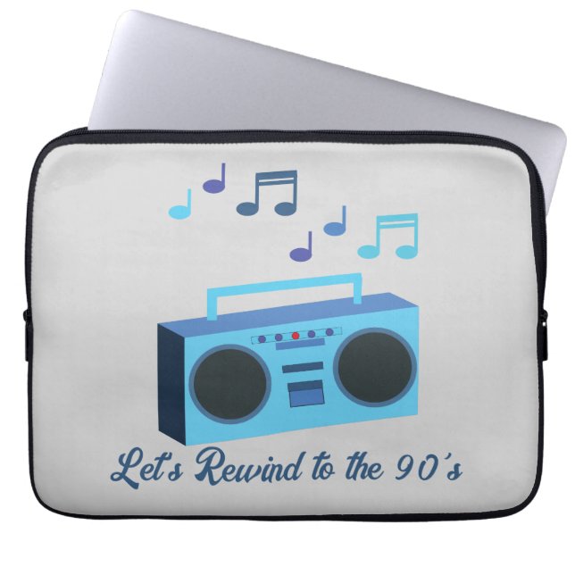 Let's rewind to the 90's laptop sleeve (Front)