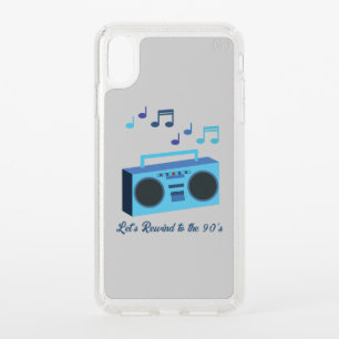 Let's rewind to the 90's speck iPhone XS max case