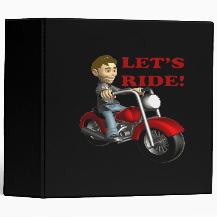 Lets Ride 6 Vinyl Binder