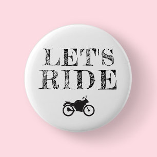 Let's Ride Motorcycle Safety Awareness Month Button
