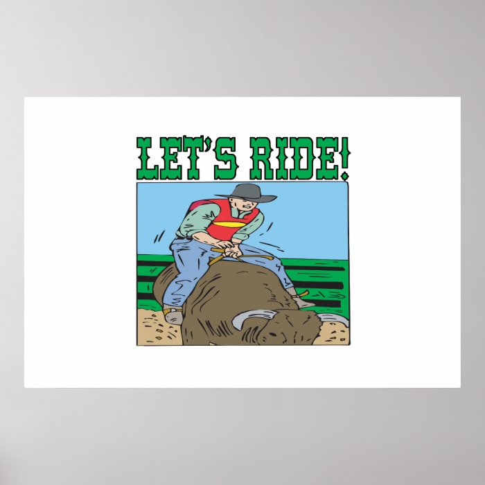 Lets Ride Posters