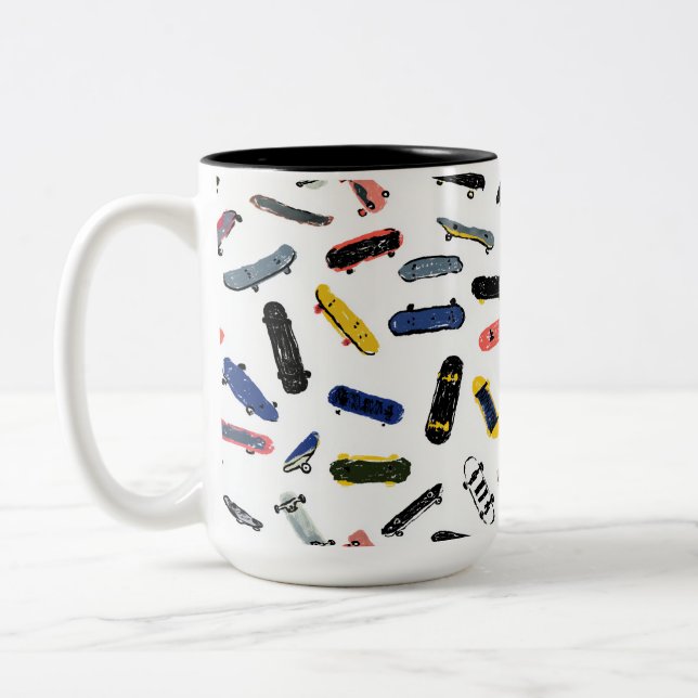 Let's rip it! Two-Tone coffee mug (Left)
