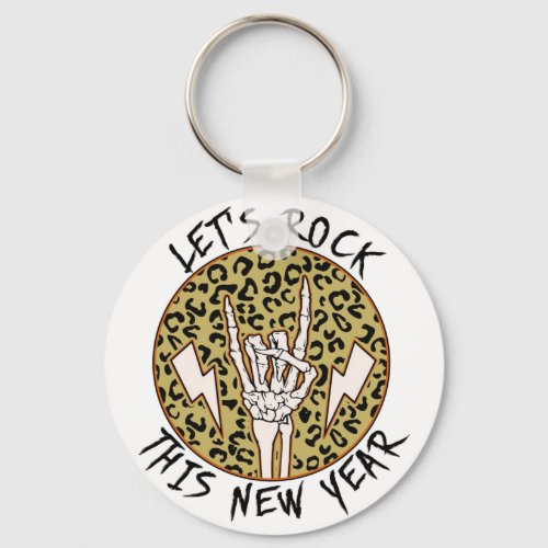 Lets Rock 2023  New Year 2023  Happy New Year Keychain