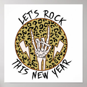 Let's Rock 2023   New Year 2023   Happy New Year Poster