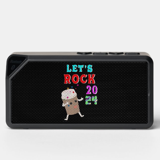Let's Rock 2024 Bluetooth Speaker (Front)