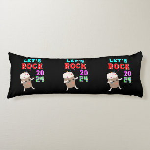Let's Rock 2024 Body Pillow