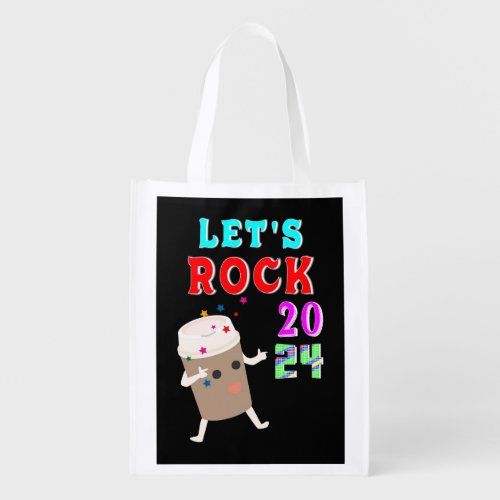 Lets Rock 2024 Grocery Bag