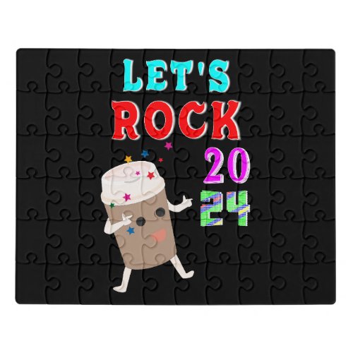 Lets Rock 2024 Jigsaw Puzzle