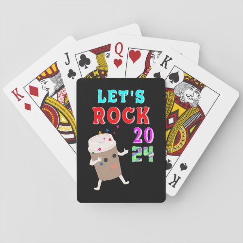 Lets Rock 2024 Poker Cards