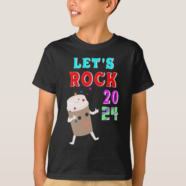 Let's Rock 2024 T-Shirt (Front)