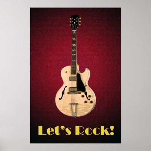 Lets Rock 36 x 24 Poster