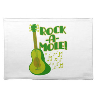 Lets Rock-A-Mole Cloth Placemat