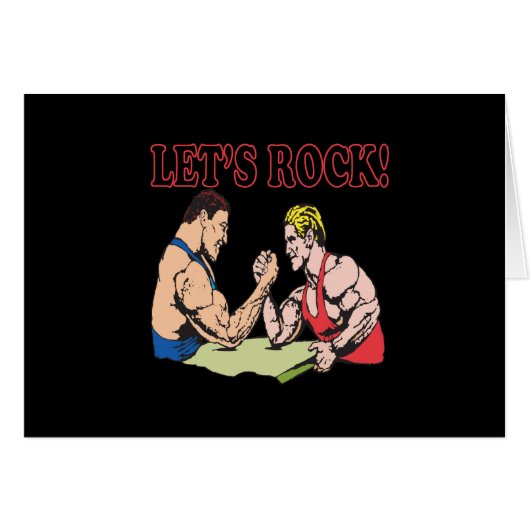 Lets Rock Cards (Front Horizontal)