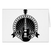 Let's rock e-guitar (Front Horizontal)