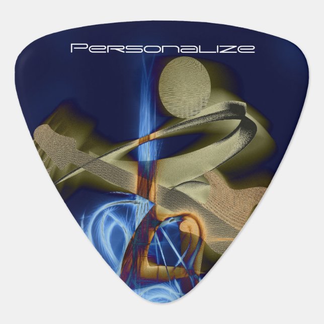 Lets Rock! Guitar Pick (Front)