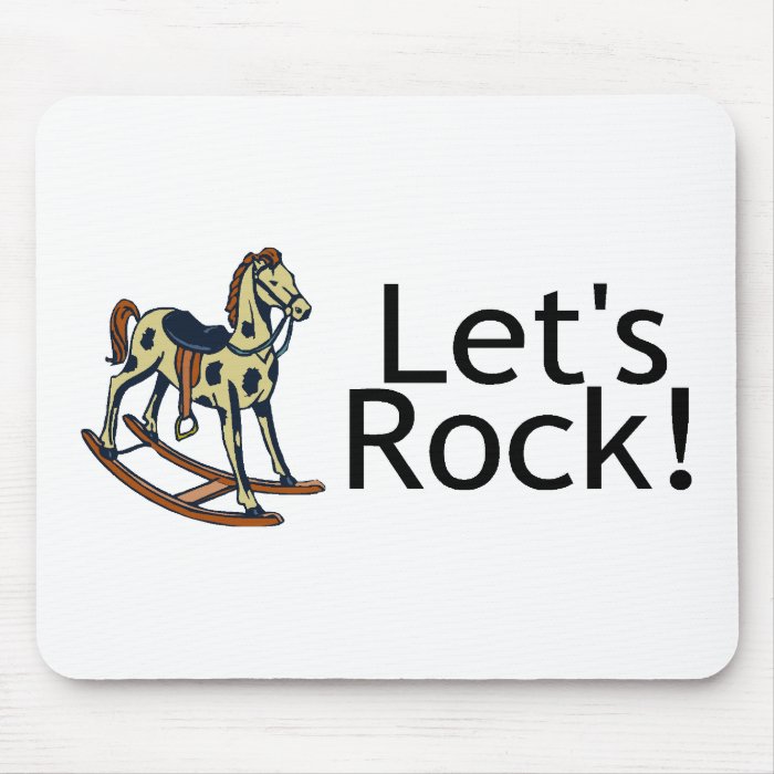 Lets Rock Mousepad