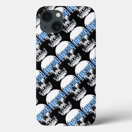 Lets Rock Skull   iPhone 13 Case