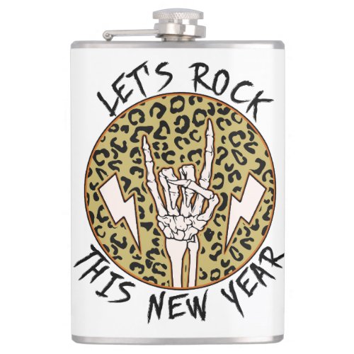 Lets Rock This New Year  Flask