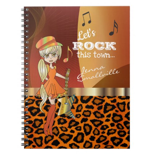 Lets Rock this Town _ Autograph Signature Notebook