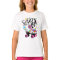 Let's Roll Unicorn Roller skate t-shirt for girls.