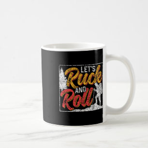 Let's Ruck And Roll Workout Backpack Rucksack Ruck Coffee Mug