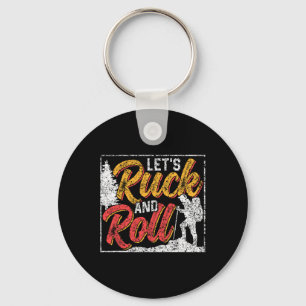 Let's Ruck And Roll Workout Backpack Rucksack Ruck Keychain